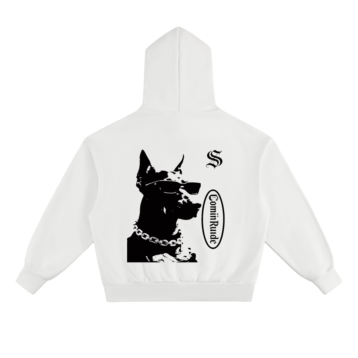COMINRUUDE Emblem Fleece Hoodie