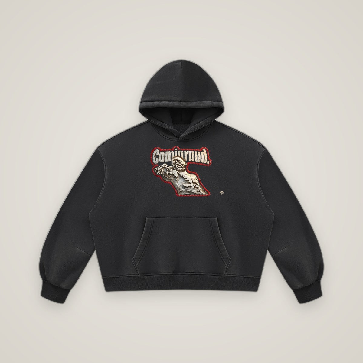 COMINRUUDE Vintage Wash Boxy Hoodie