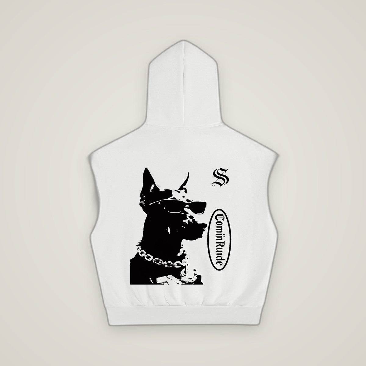 COMINRUUDE Emblem Fleece Hoodie