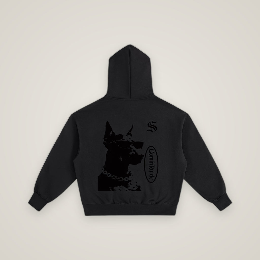 COMINRUUDE Emblem Fleece Hoodie