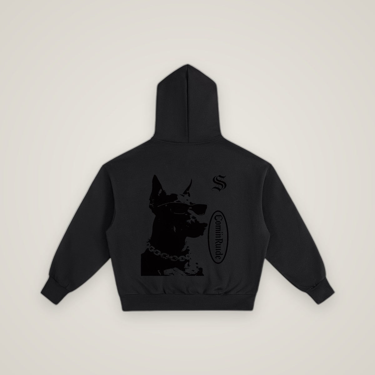 COMINRUUDE Emblem Fleece Hoodie