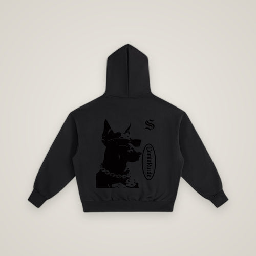 COMINRUUDE Emblem Fleece Hoodie