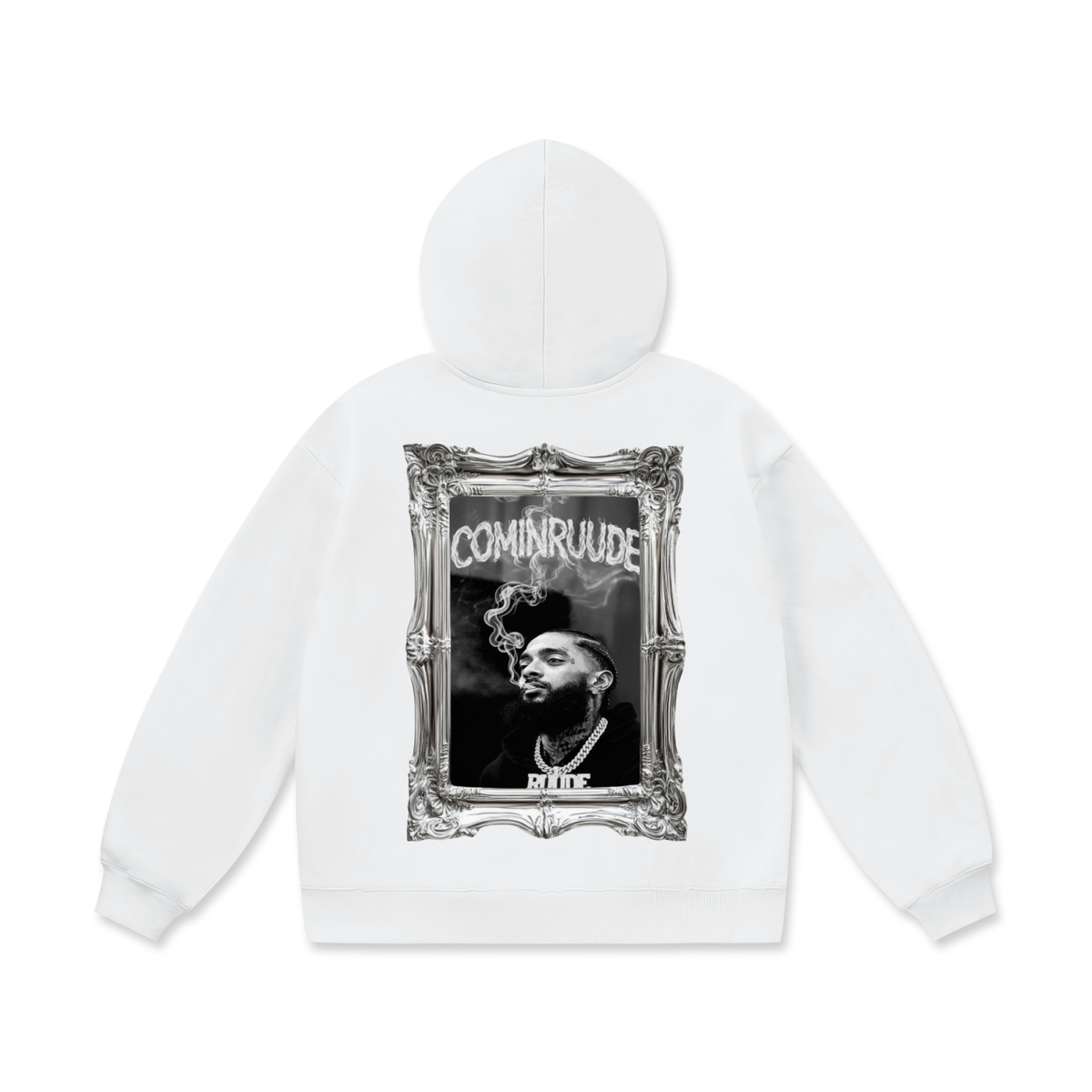 COMINRUUDE Script Fleece Hoodie