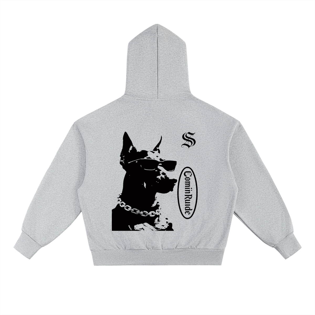 COMINRUUDE Emblem Fleece Hoodie