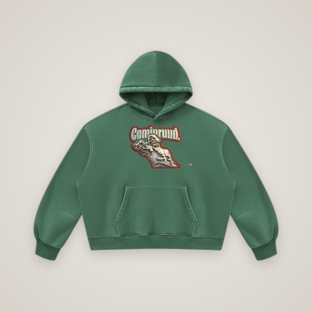 COMINRUUDE Vintage Wash Boxy Hoodie