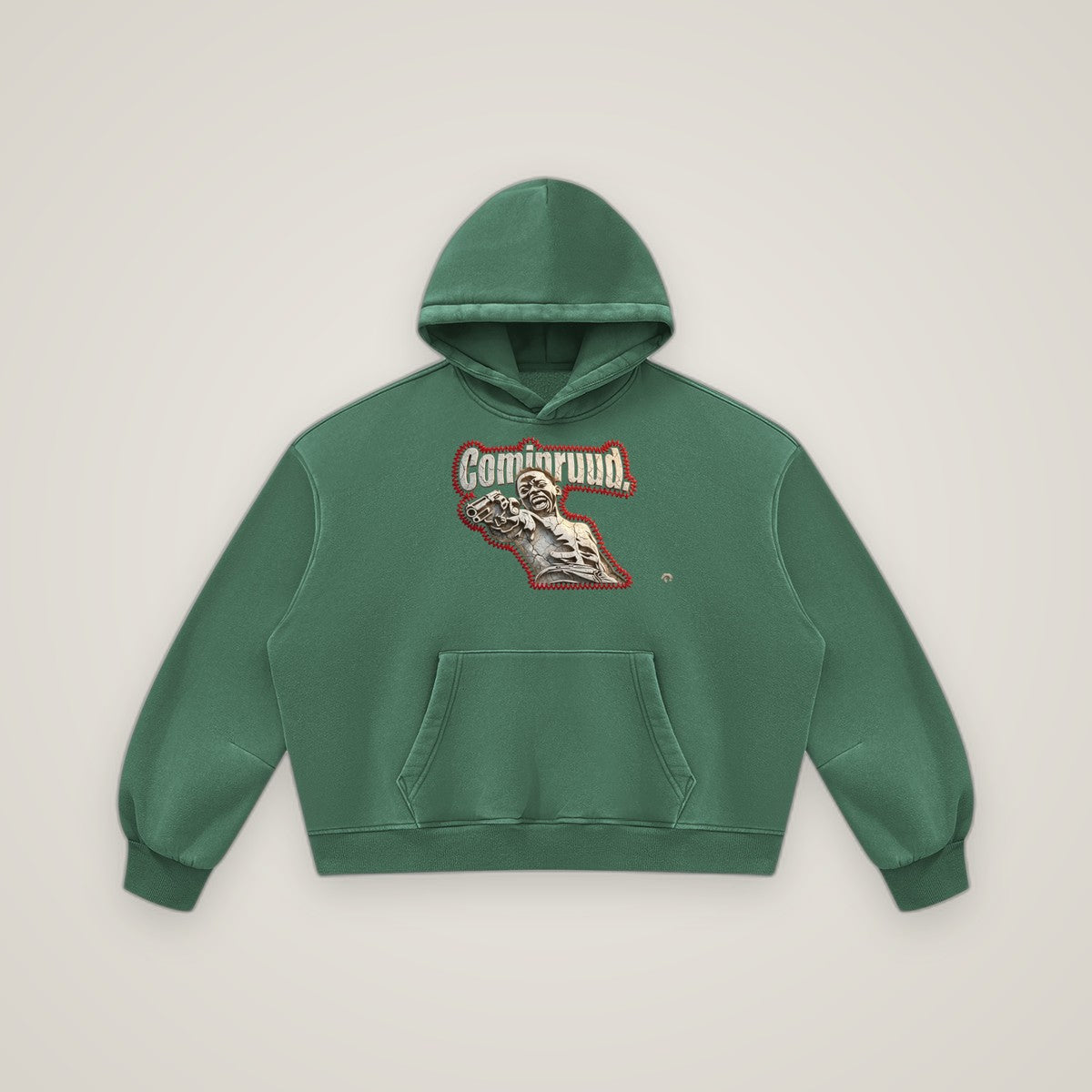 COMINRUUDE Vintage Wash Boxy Hoodie