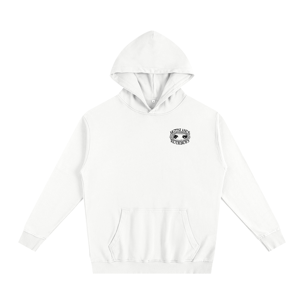 COMINRUUDE Essential Hoodie — White