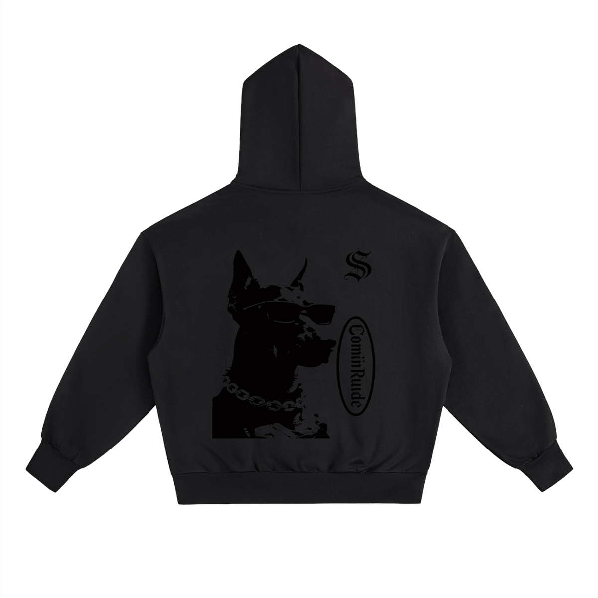 COMINRUUDE Emblem Fleece Hoodie