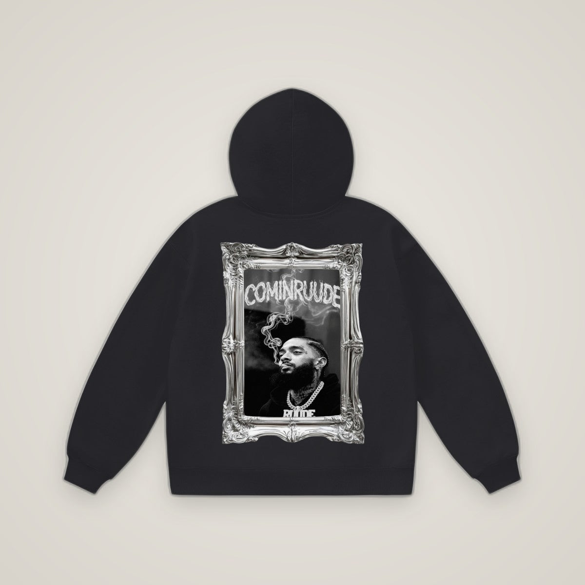 COMINRUUDE Script Fleece Hoodie