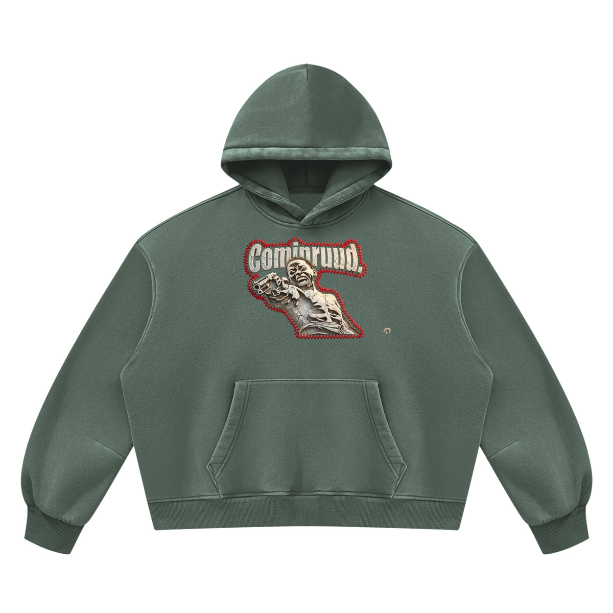 COMINRUUDE Vintage Wash Boxy Hoodie