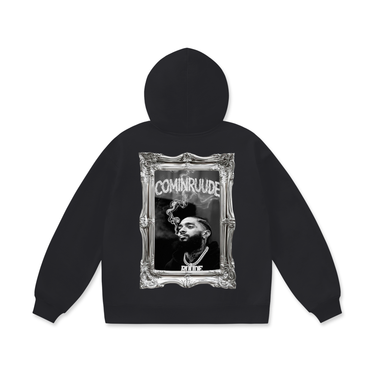 COMINRUUDE Script Fleece Hoodie