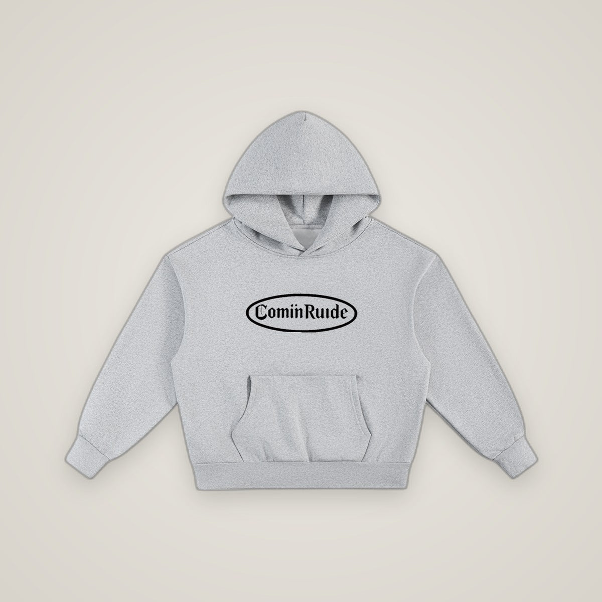 COMINRUUDE Emblem Fleece Hoodie
