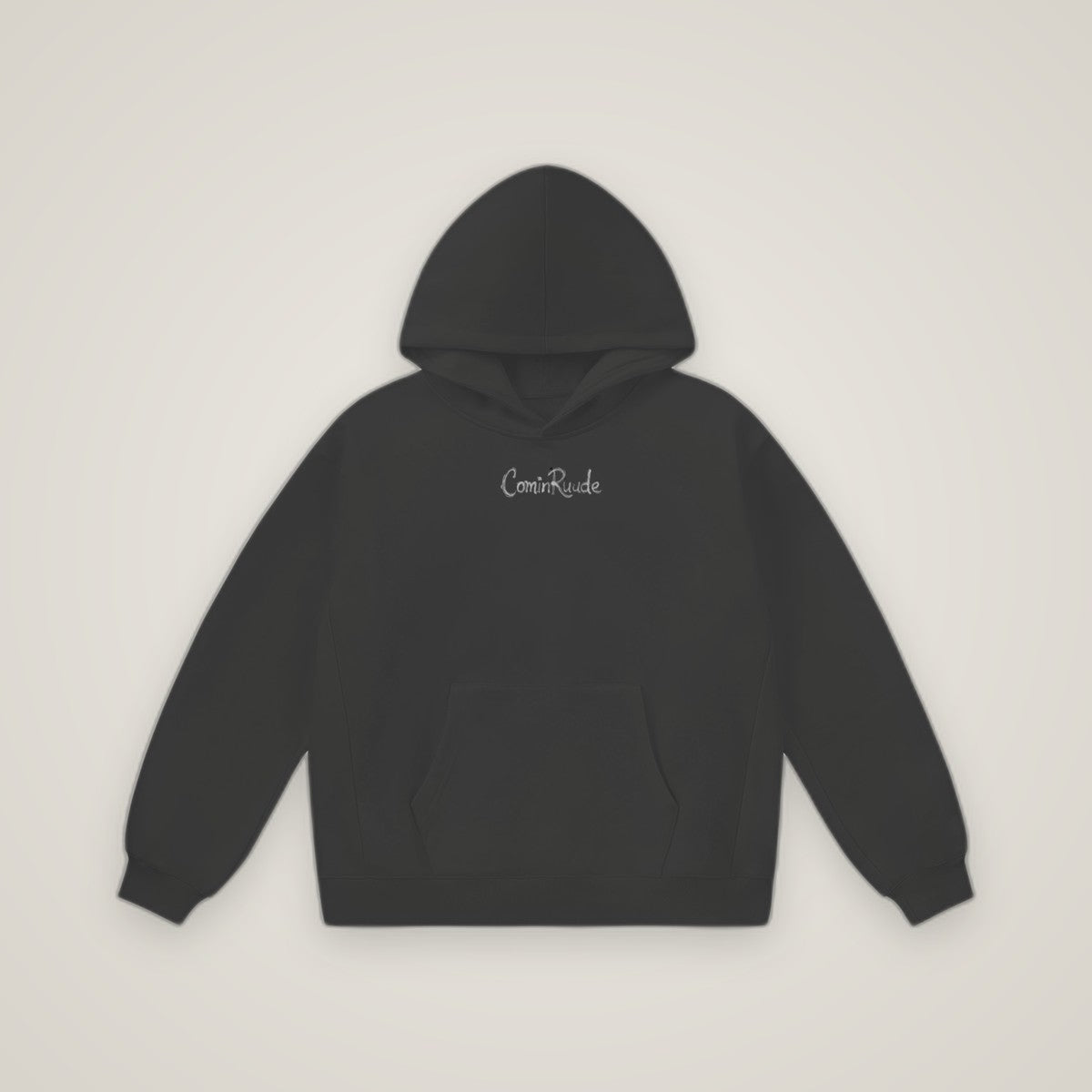 COMINRUUDE Script Fleece Hoodie