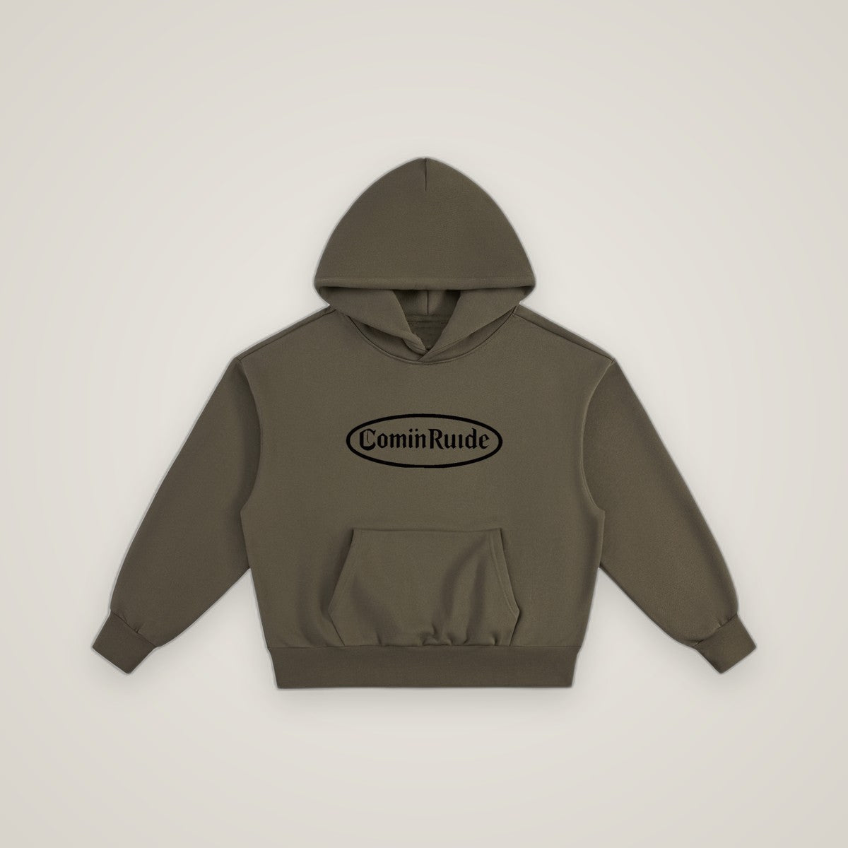 COMINRUUDE Emblem Fleece Hoodie