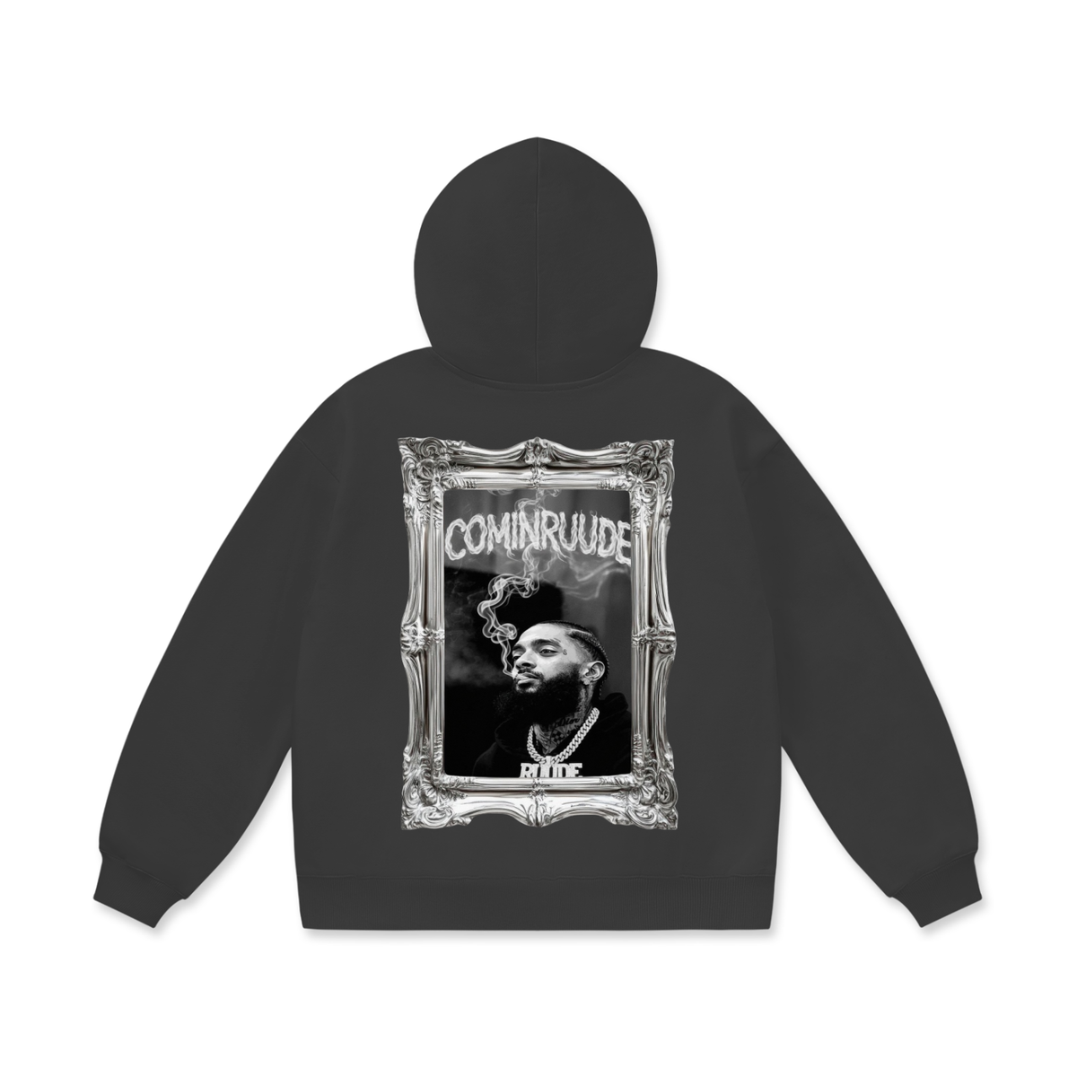 COMINRUUDE Script Fleece Hoodie