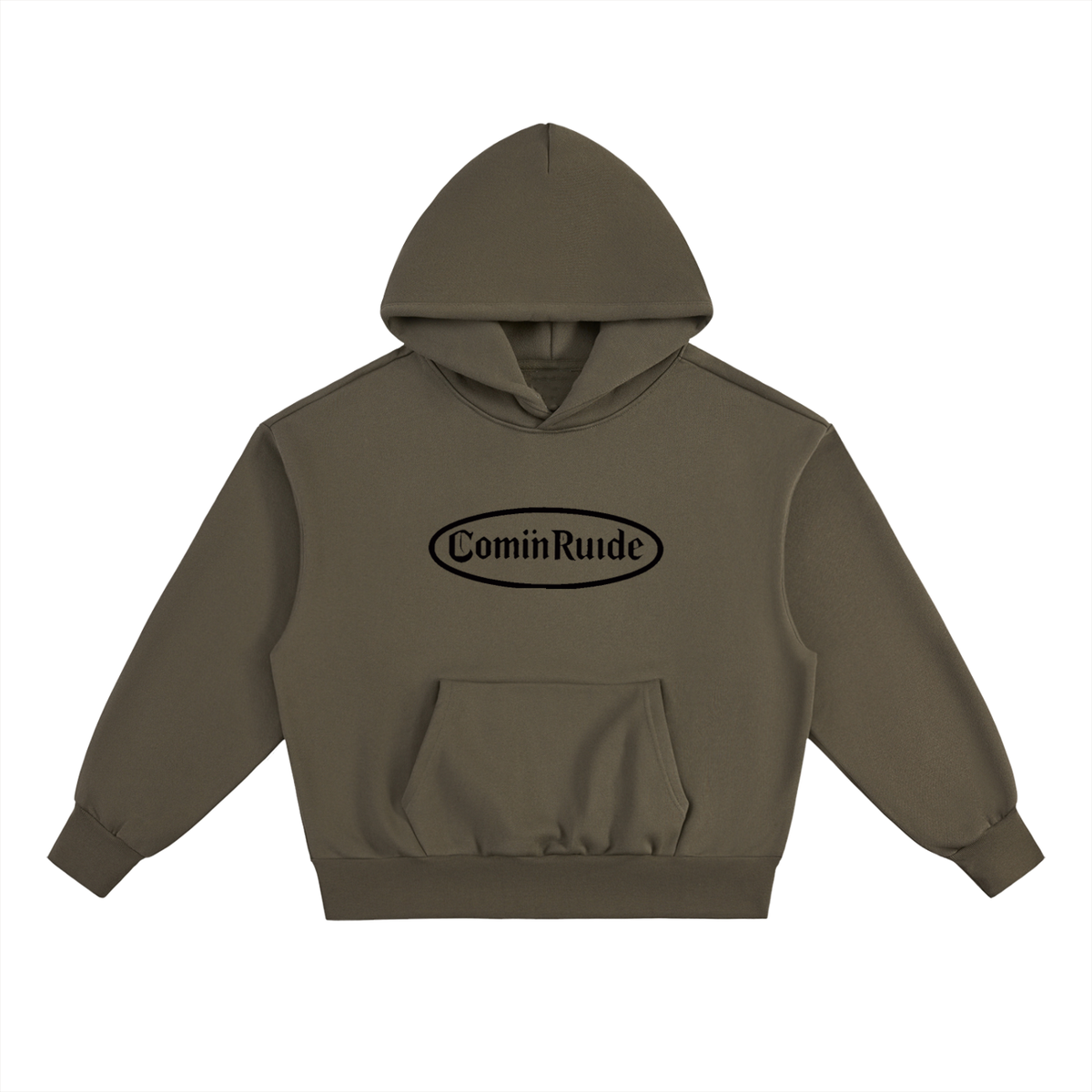 COMINRUUDE Emblem Fleece Hoodie