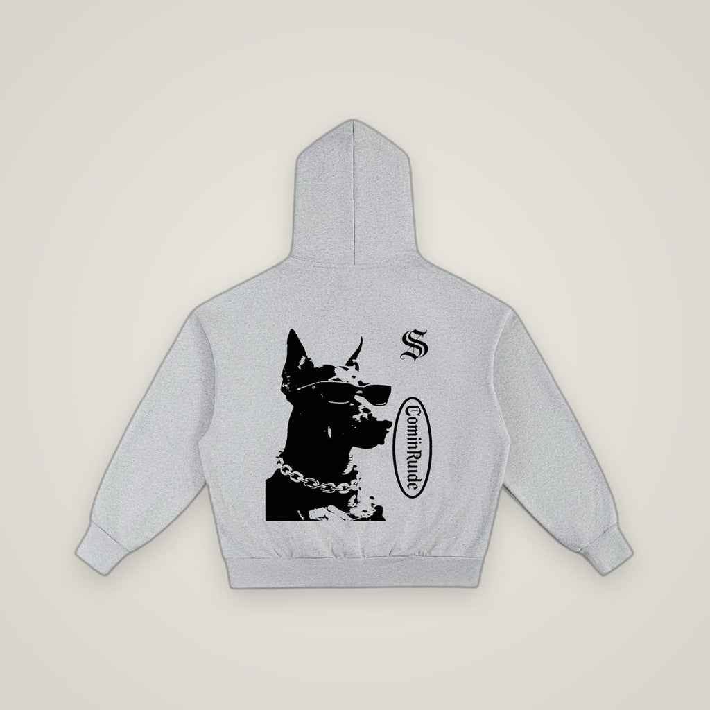 COMINRUUDE Emblem Fleece Hoodie