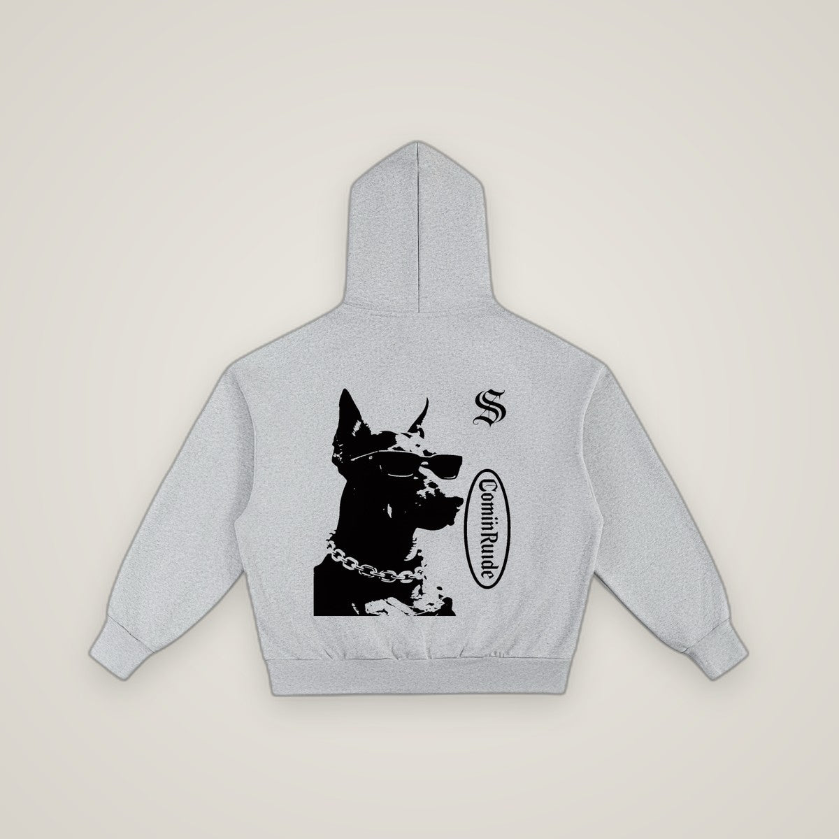 COMINRUUDE Emblem Fleece Hoodie