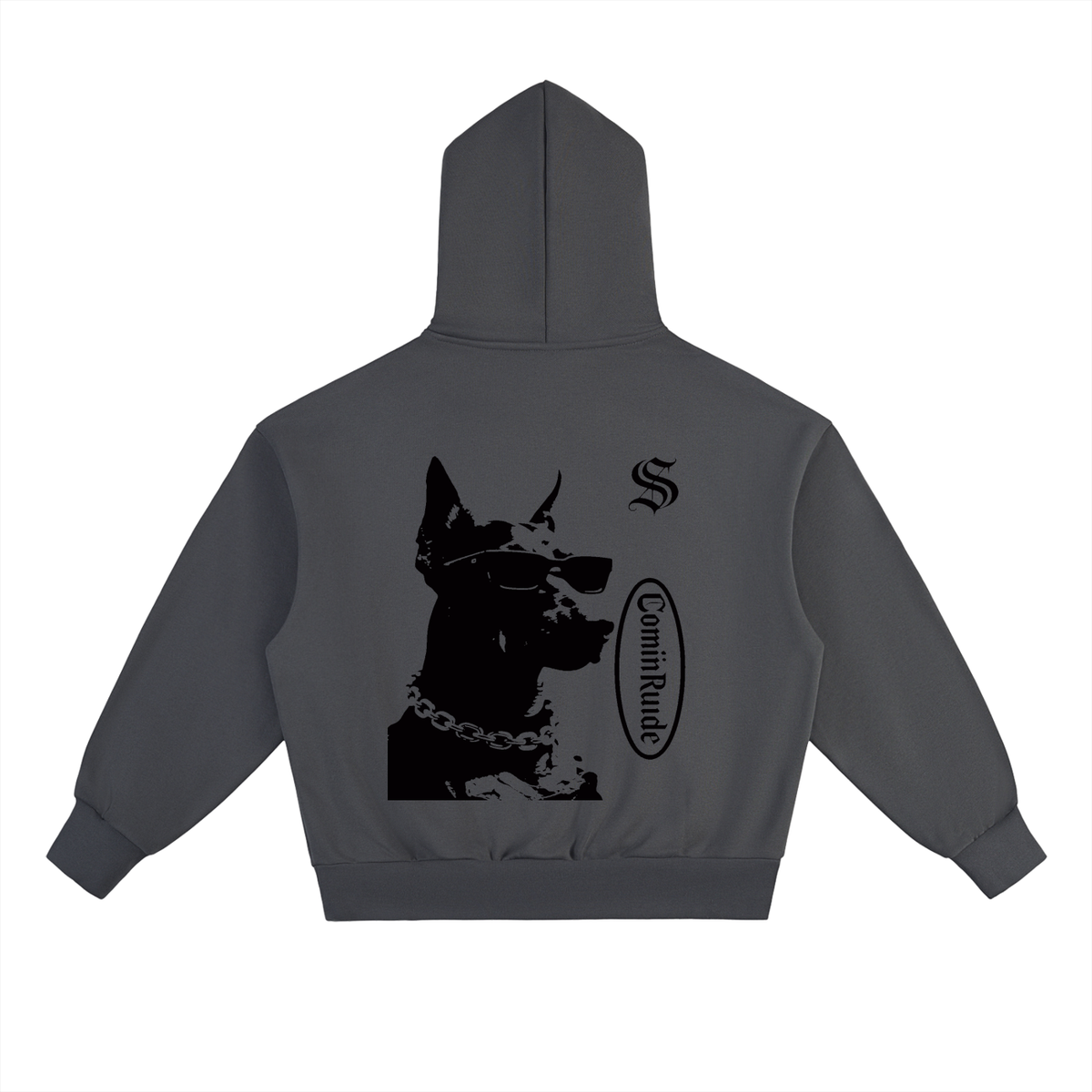 COMINRUUDE Emblem Fleece Hoodie