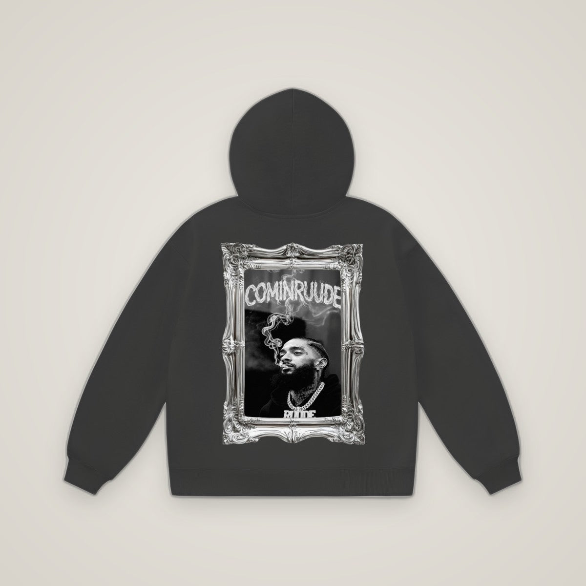 COMINRUUDE Script Fleece Hoodie
