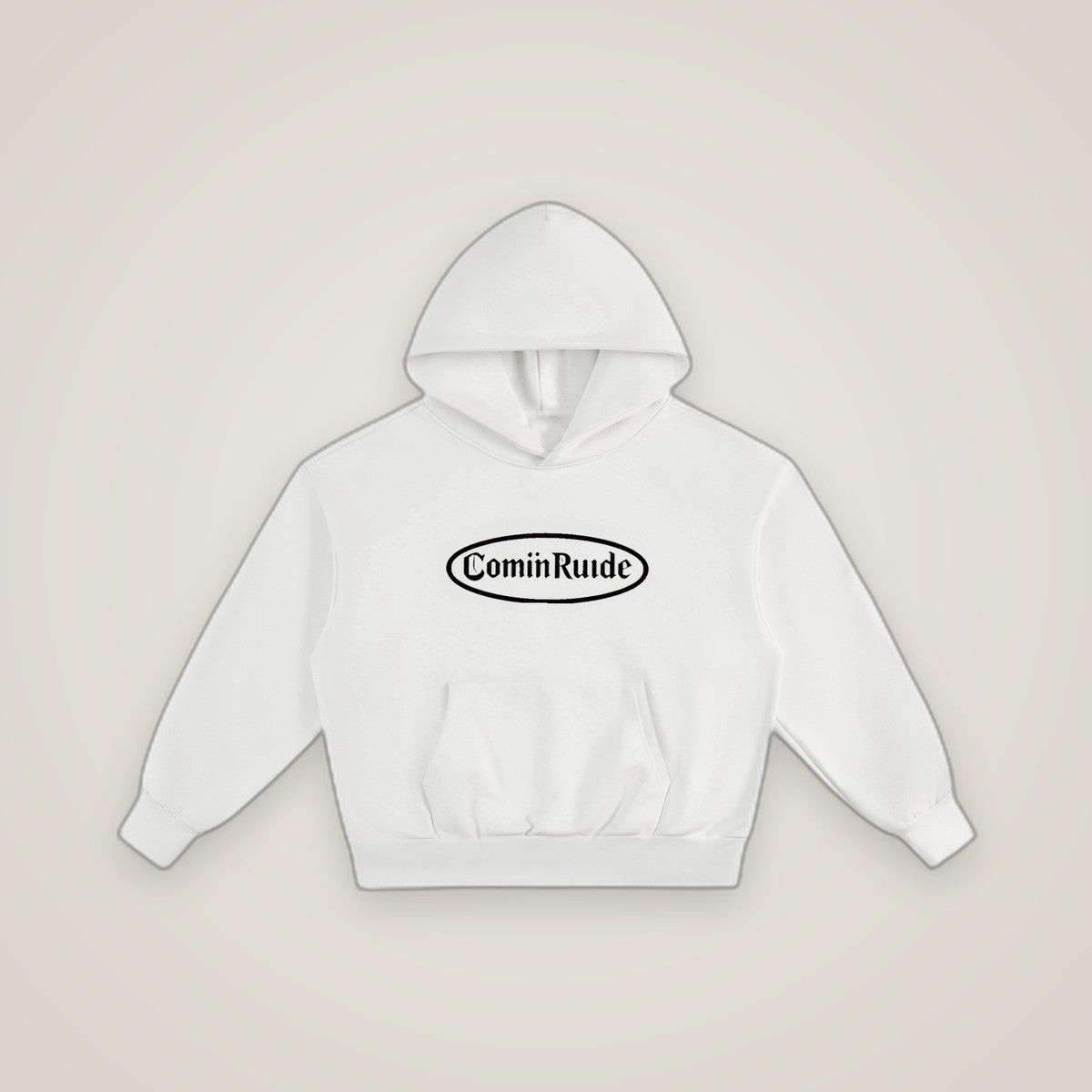 COMINRUUDE Emblem Fleece Hoodie