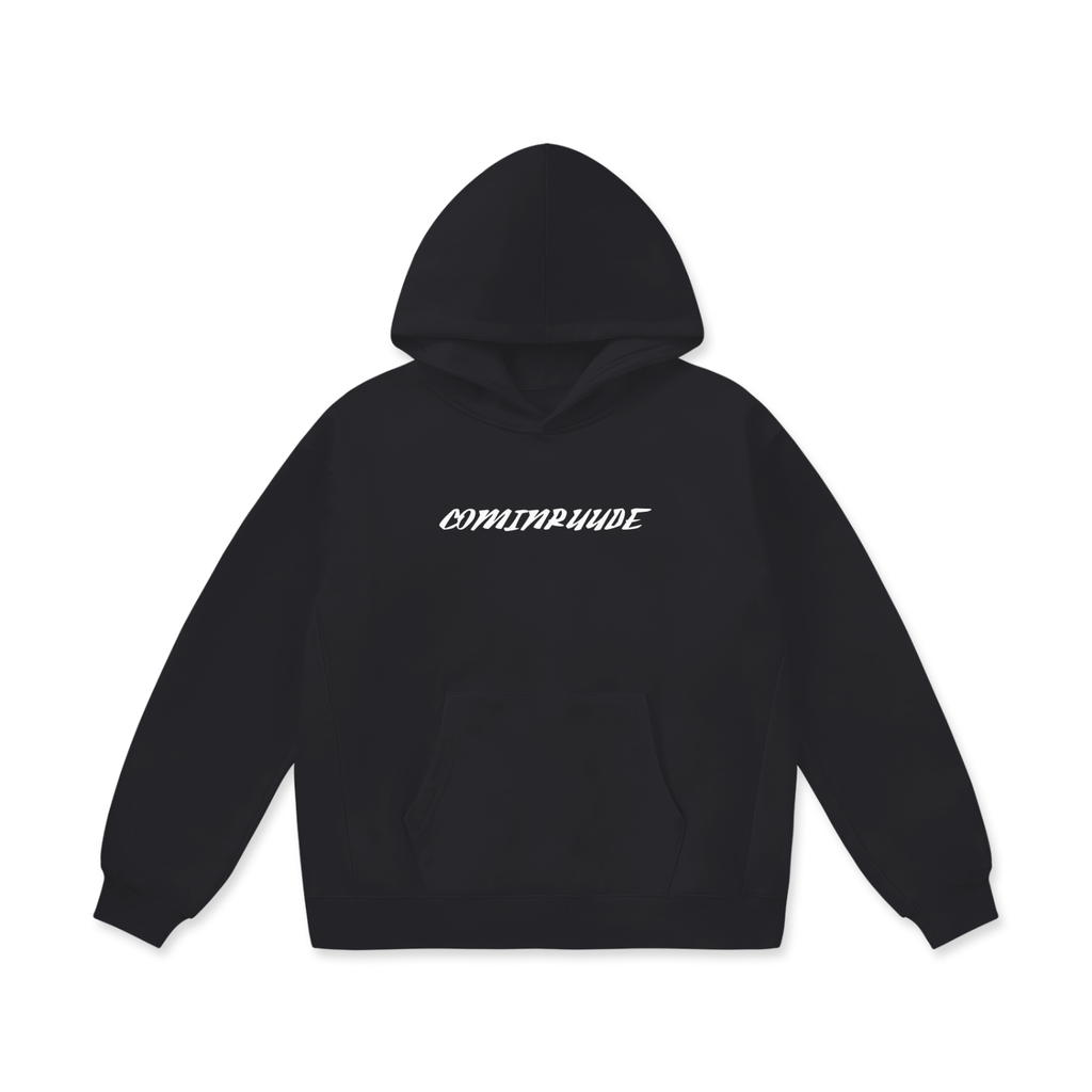 COMINRUUDE Italic Logo Hoodie