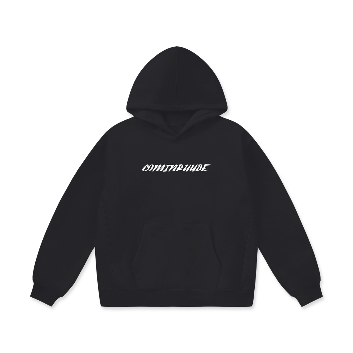 COMINRUUDE Italic Logo Hoodie