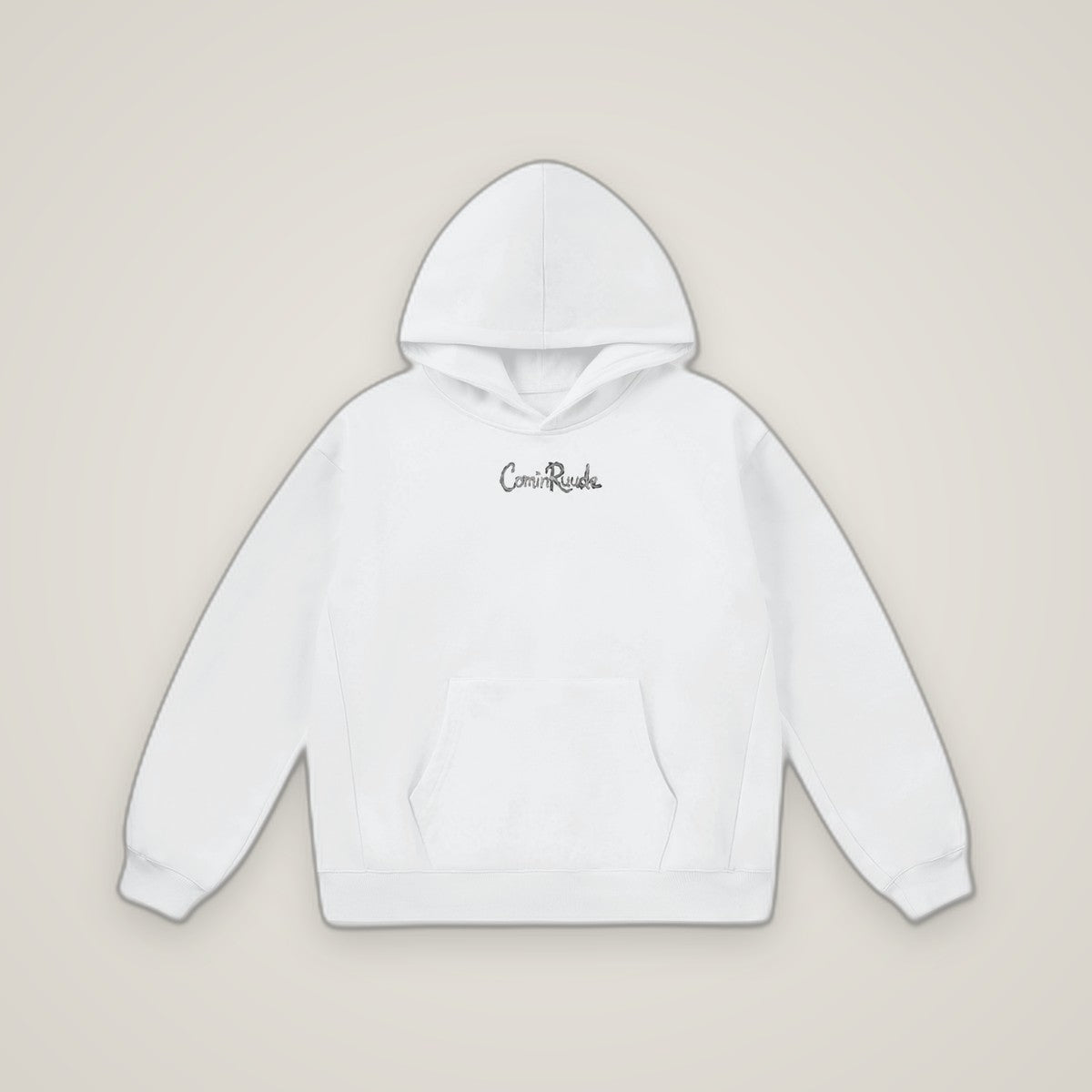 COMINRUUDE Script Fleece Hoodie