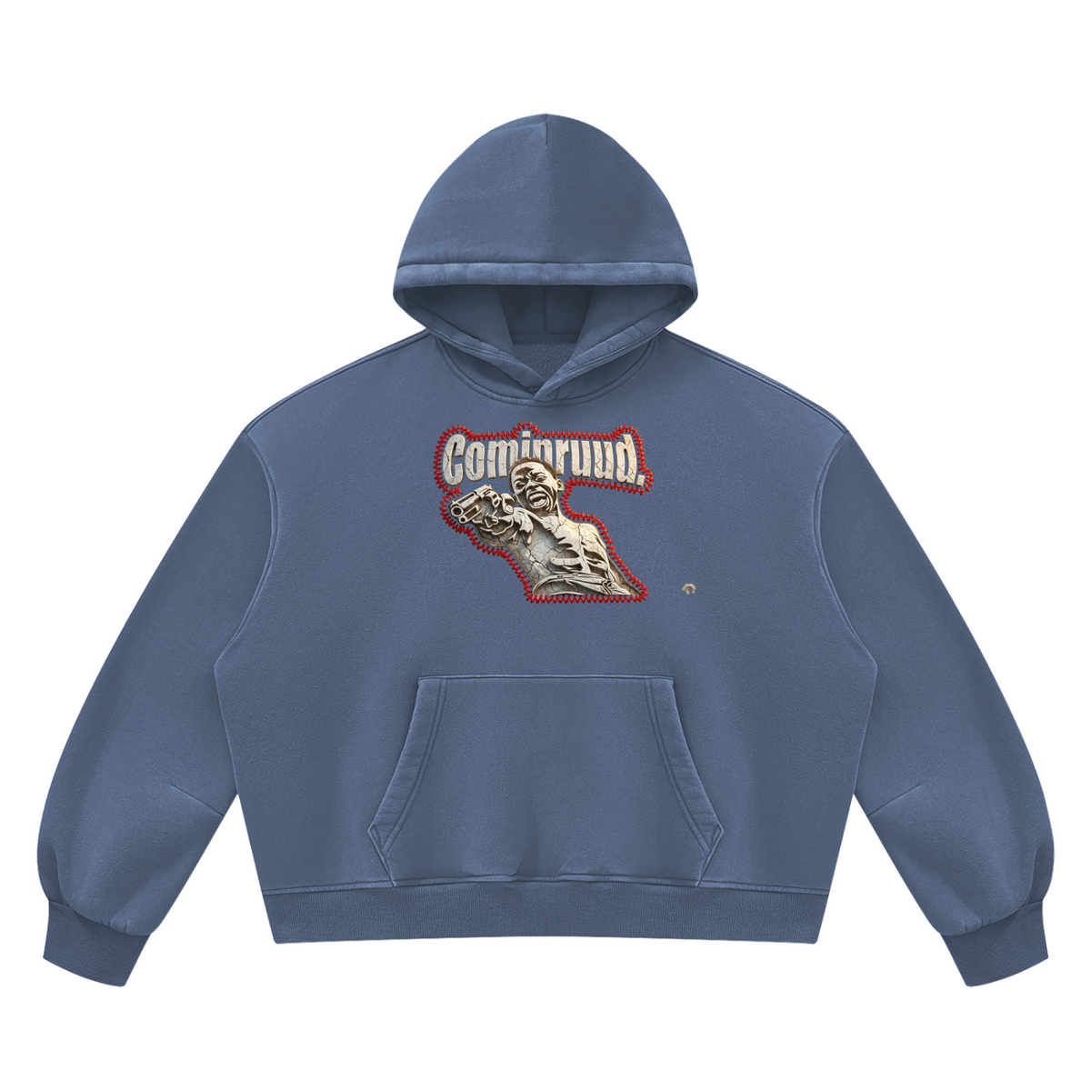 COMINRUUDE Vintage Wash Boxy Hoodie