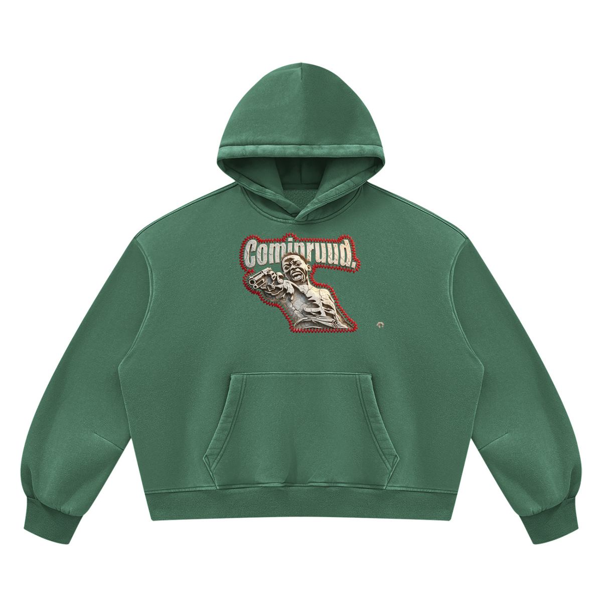 COMINRUUDE Vintage Wash Boxy Hoodie