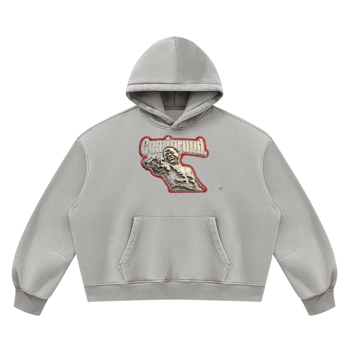 COMINRUUDE Vintage Wash Boxy Hoodie