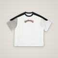COMINRUUDE Color-Block Oversized Tee